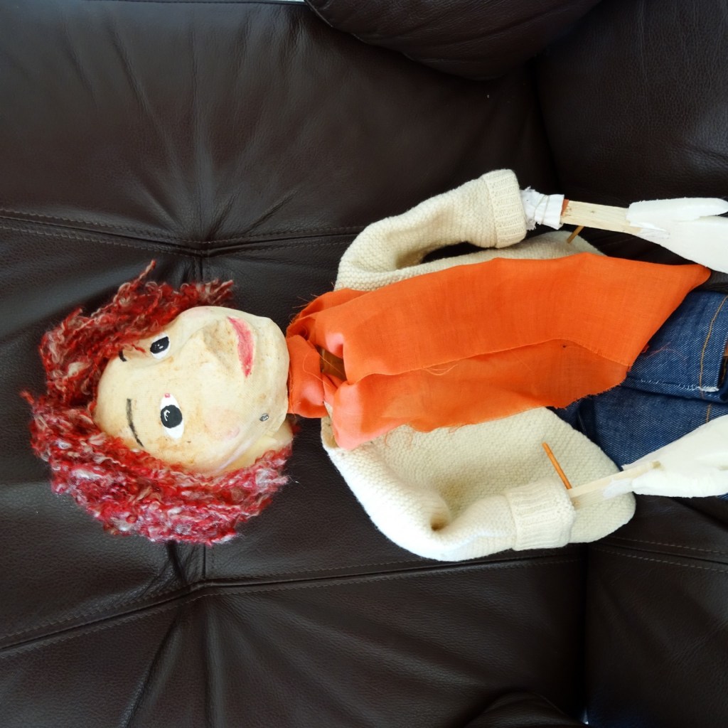 Bernard Faure décors-Yan et la rose des sables-Marionnette 2016-G