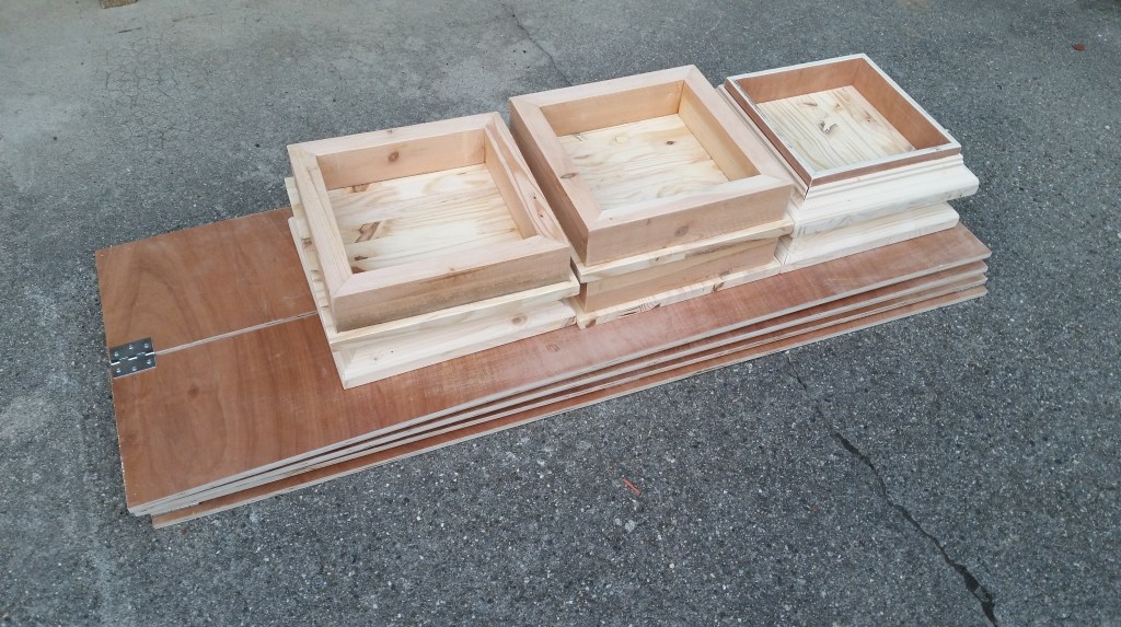 Bernard Faure-Décors-Futur Conditionnel Colonnes démontables-Cie Caf Thé Annecy 2019